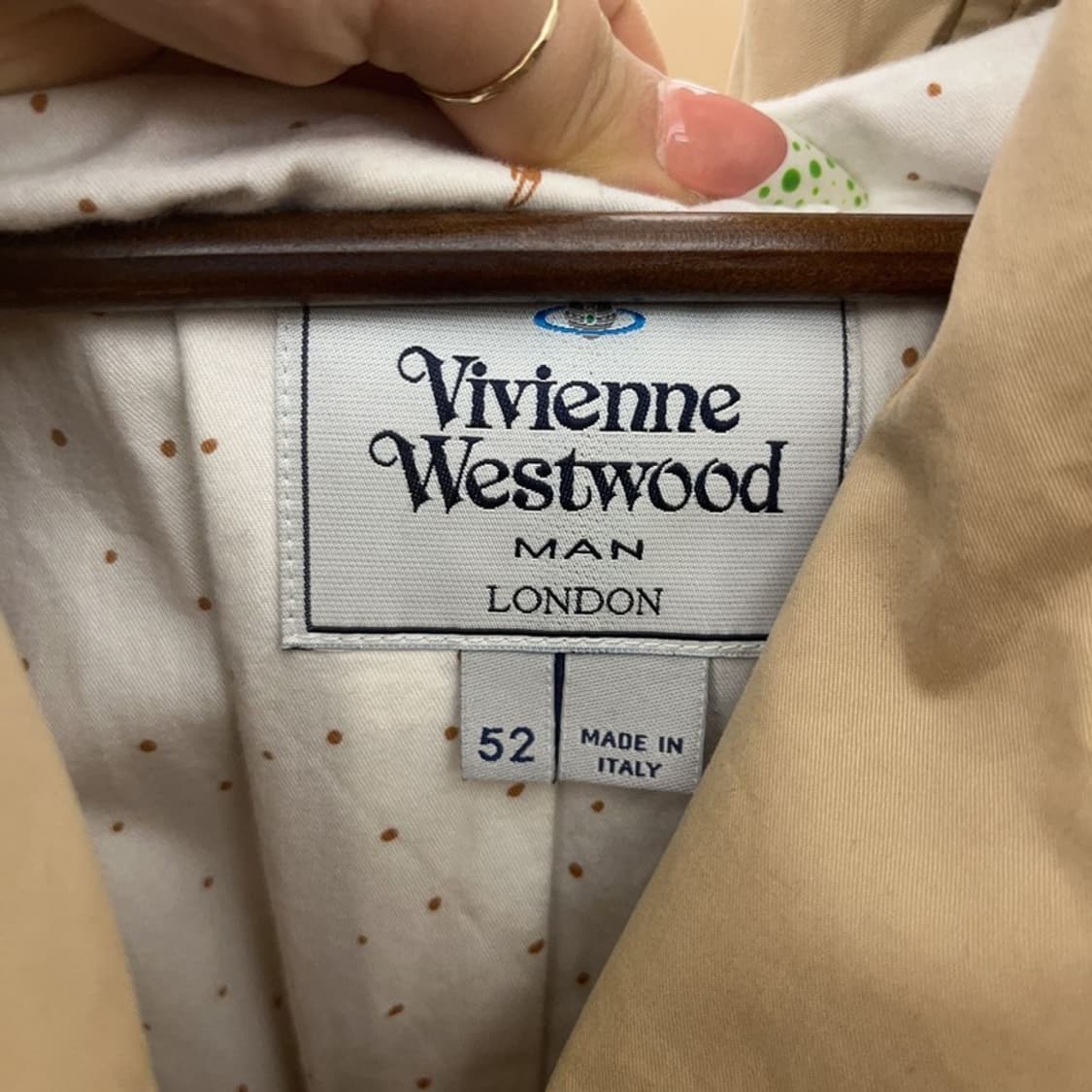 비비안 웨스트우드 핀터감성 모던 시크 트렌치 코트 52 C09172 상품이미지5