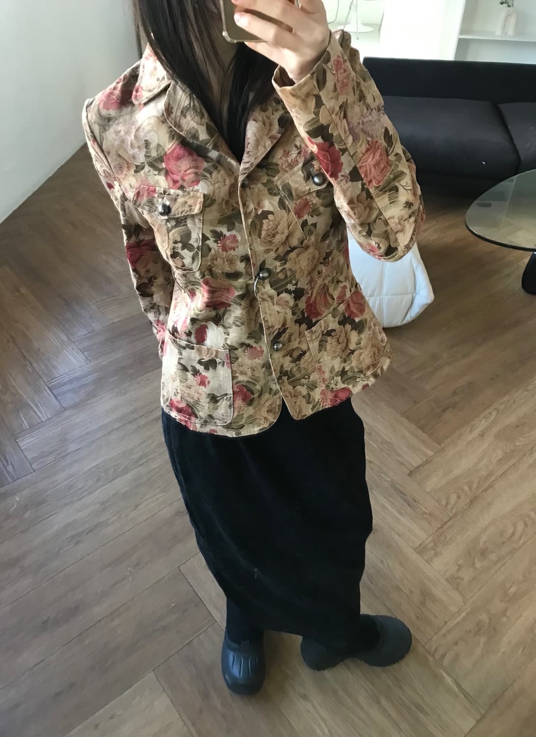 vintage pattern jacket 상품이미지4