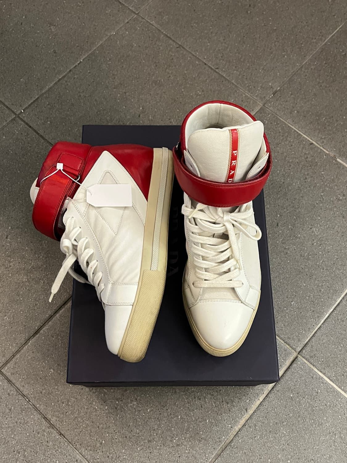 프라다 스포츠 하이탑 38(250mm) 상품이미지2