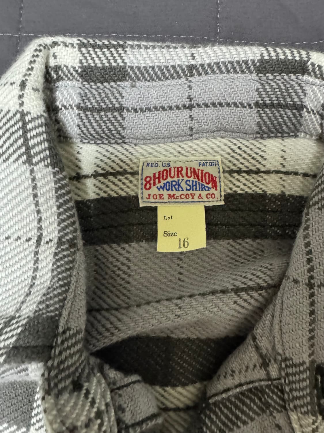 8HU BLOCK CHECK SUMMER FLANNEL SHIRT 상품이미지2