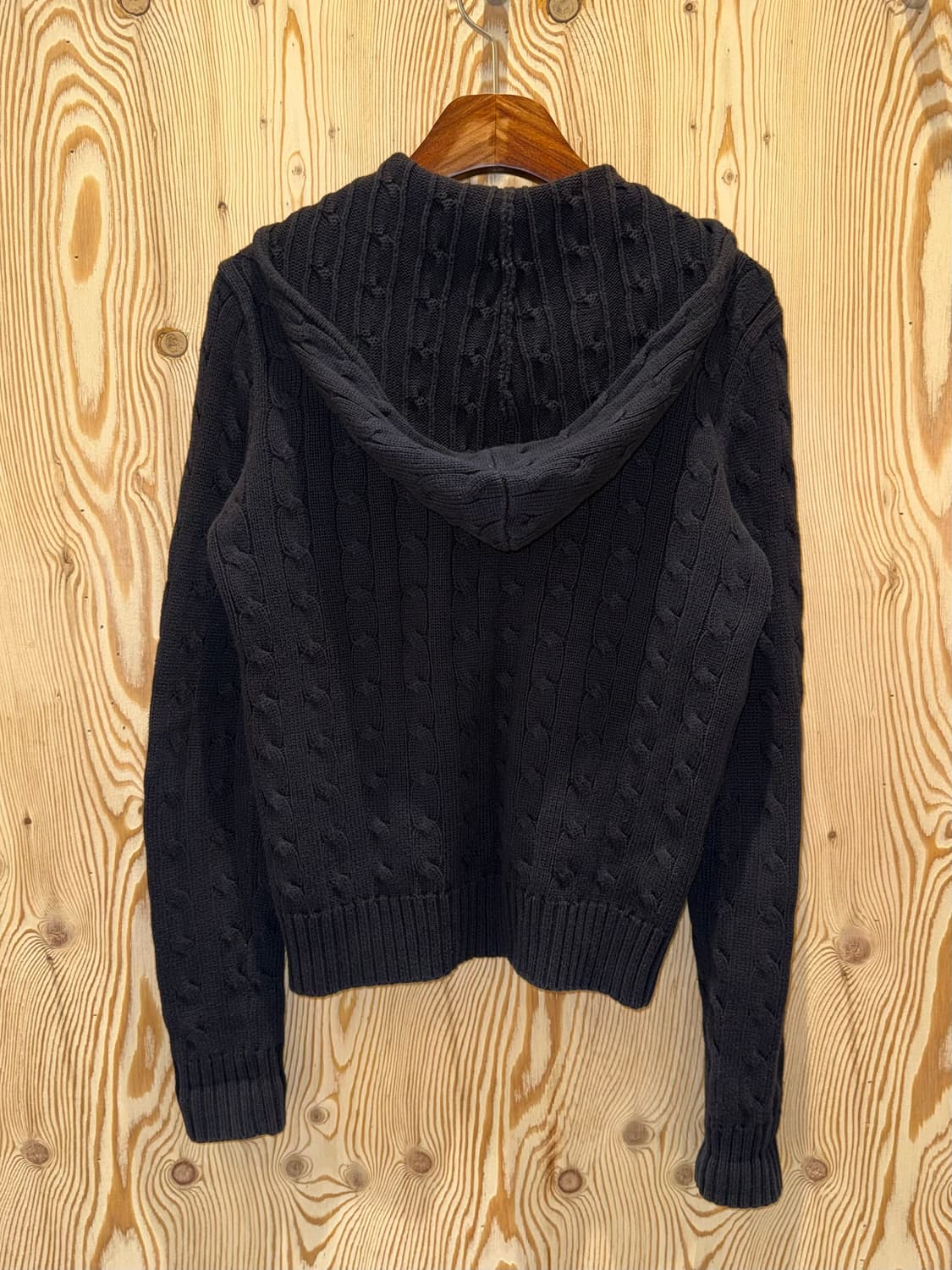 폴로 랄프로렌 케이블 니트 후드집업 상품이미지5