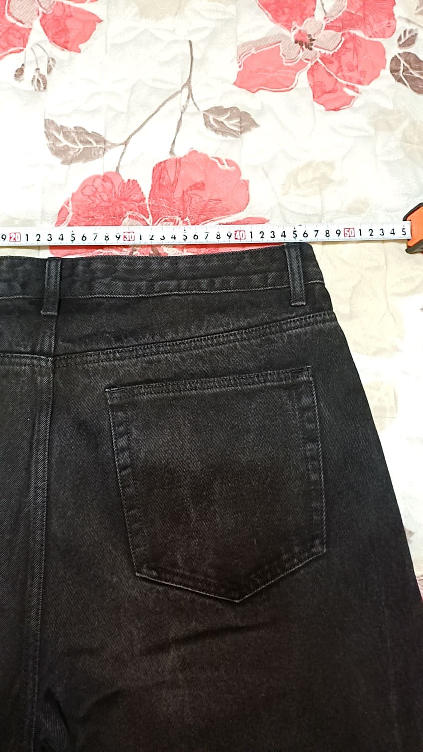 무신사 워시드블랙진 36인치 기장110 상품이미지7