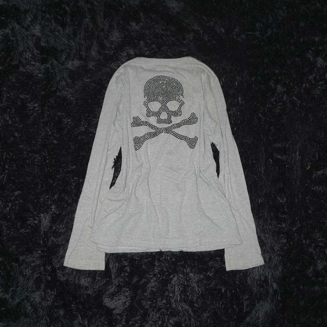 (azul) punk rhinestone cardigan  상품이미지1