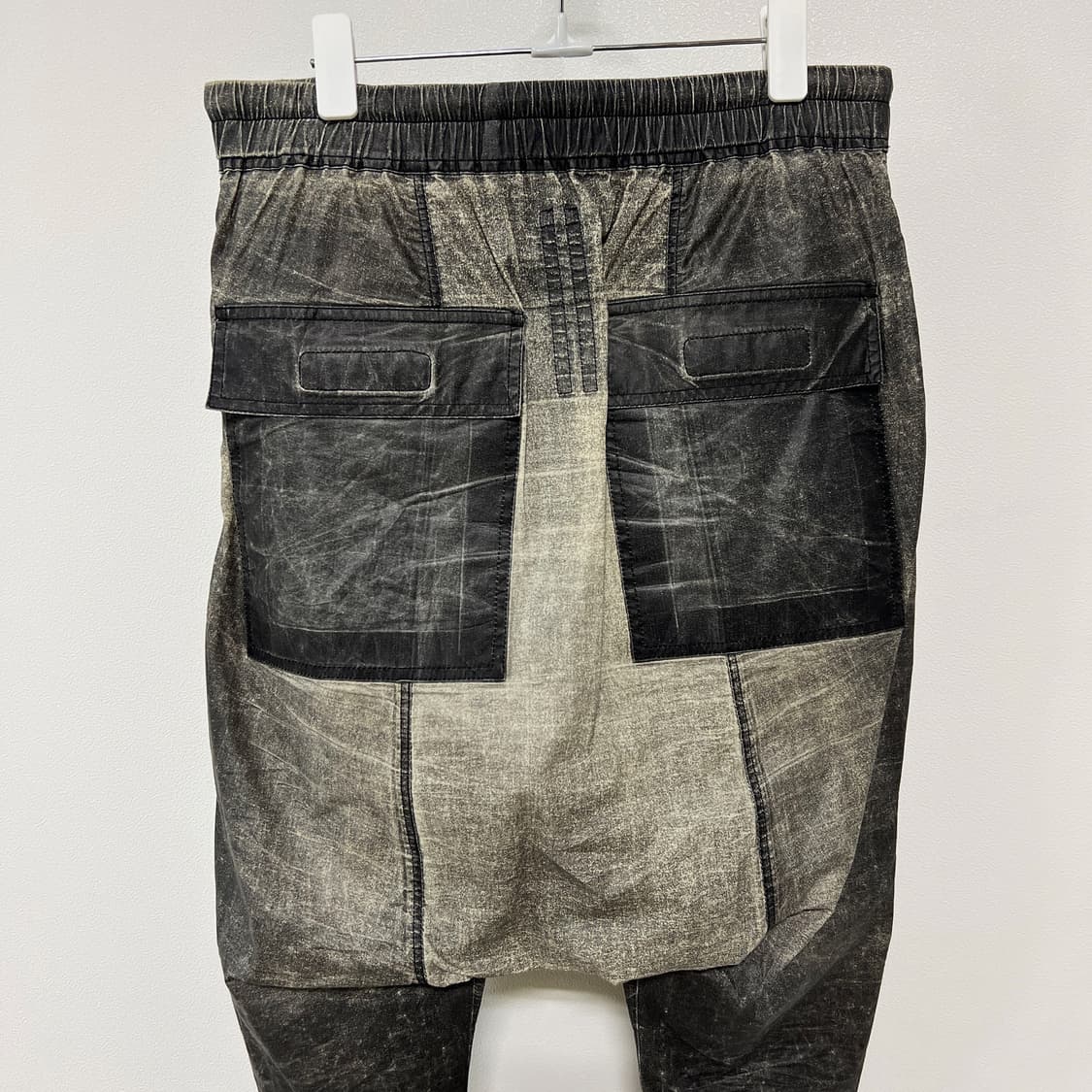 릭오웬스 17SS 다크쉐도우 로우 크러치 크롭 배기 팬츠  상품이미지5