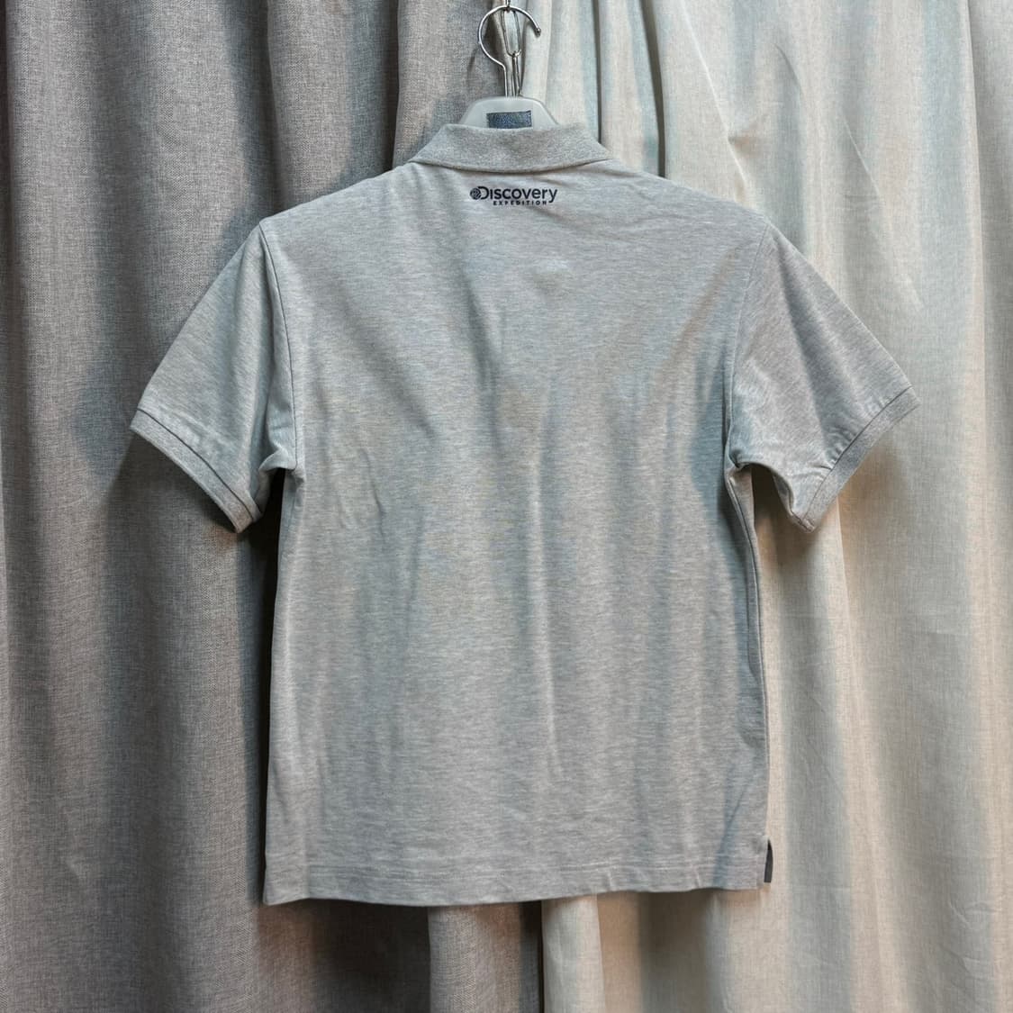 [95] 디스커버리 그레이 반팔 폴로티셔츠 상품이미지4