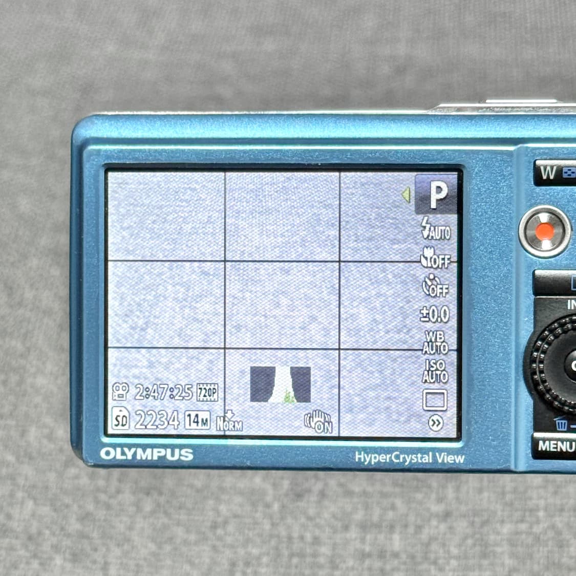 올림푸스 뮤 5010 라이트블루 빈티지디카 상품이미지4