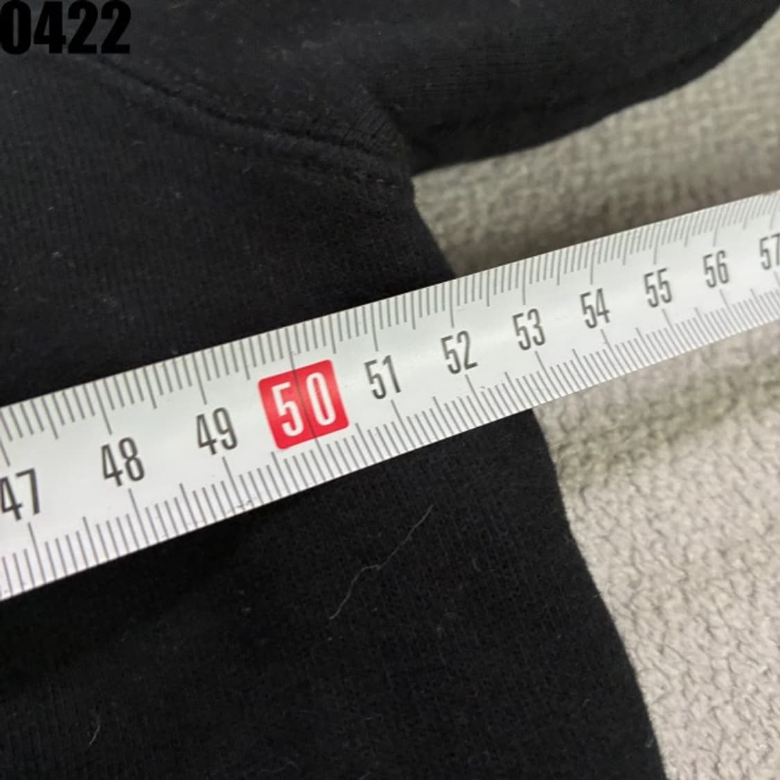 커버낫 블랙 로고 맨투맨 티셔츠 s 상품이미지5