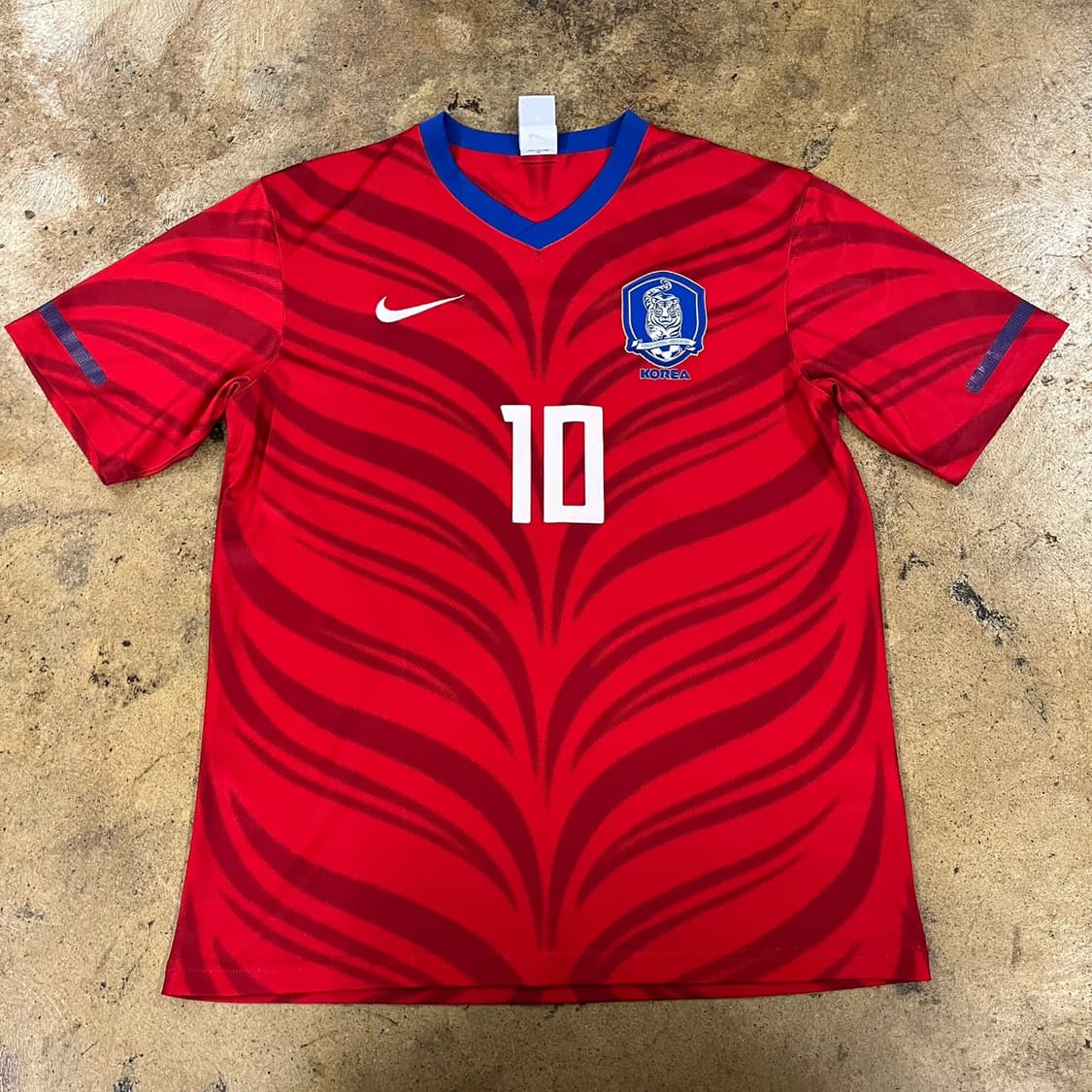[정품/M] 나이키 대한민국 축구 국가대표팀 유니폼 10번 b16 상품이미지2