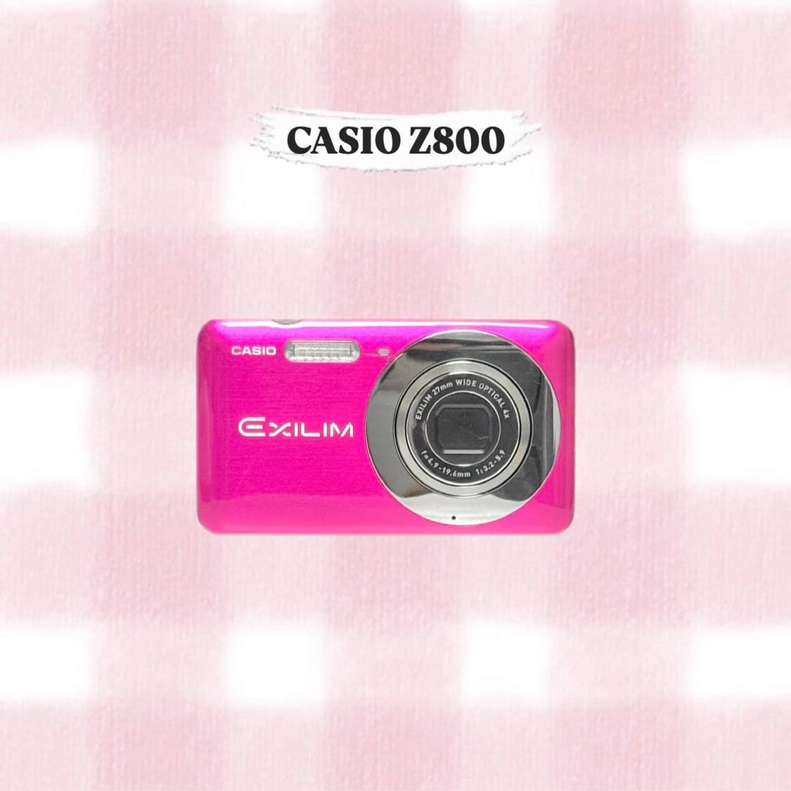 카시오 엑슬림 Z800 체리핑크 빈티지디카 상품이미지1