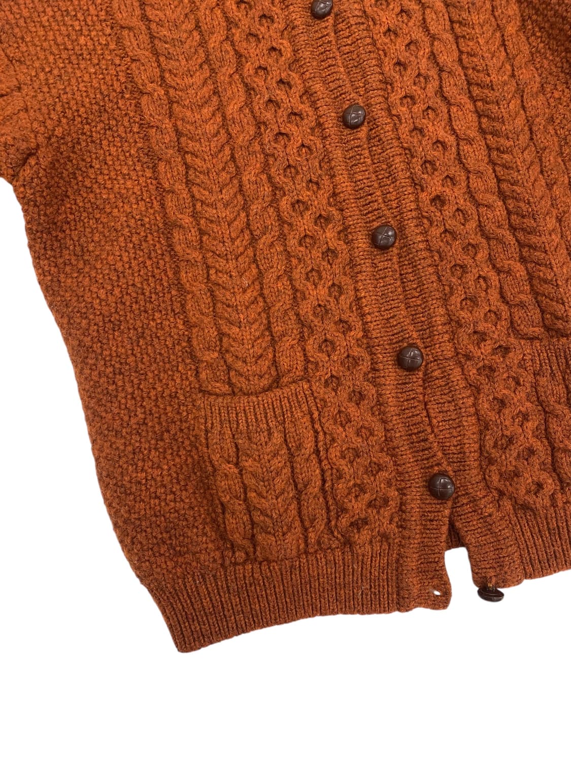 카벨라스 아란 울 케이블 가디건 상품이미지4