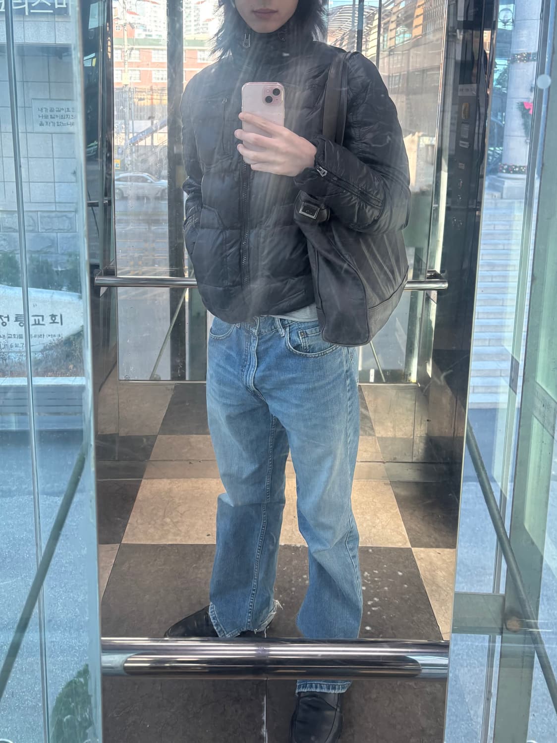 디젤 라이더 패딩 m 상품이미지4