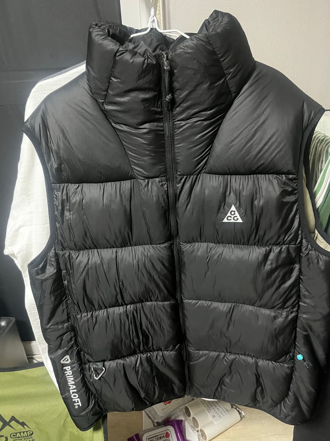 나이키 ACG 루나레이크 프리마로프트 패딩 조끼 블랙 상품이미지1