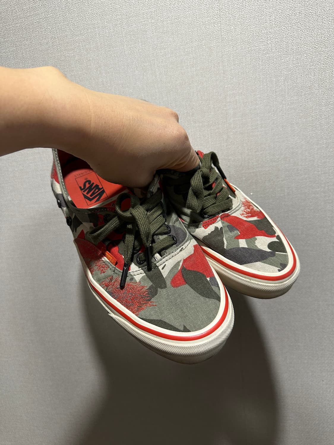 (285) 반스 볼트 x 나이젤 카본 OG 어센틱 LX 아미 그린 카모 상품이미지4