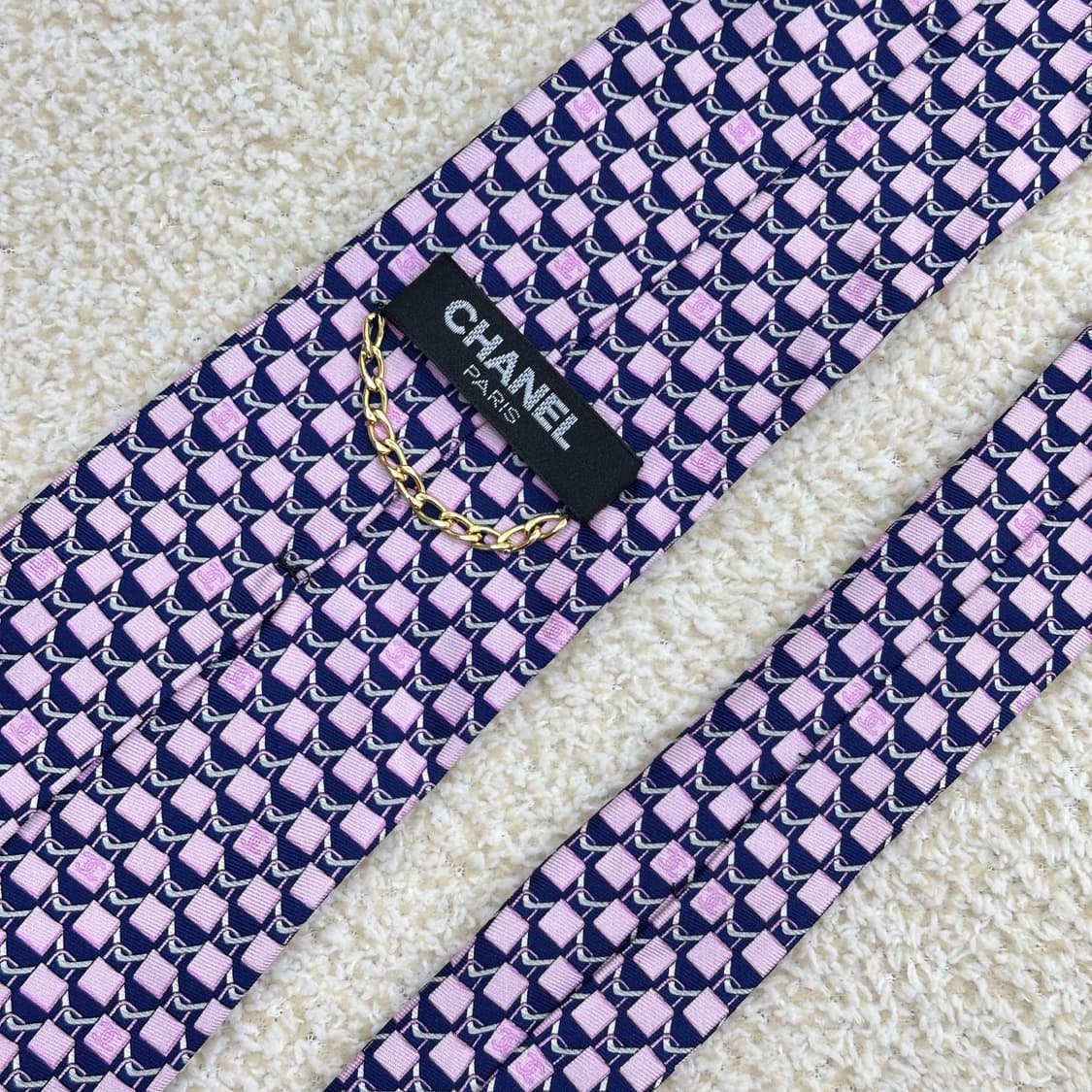 샤넬 실크 넥타이 상품이미지5