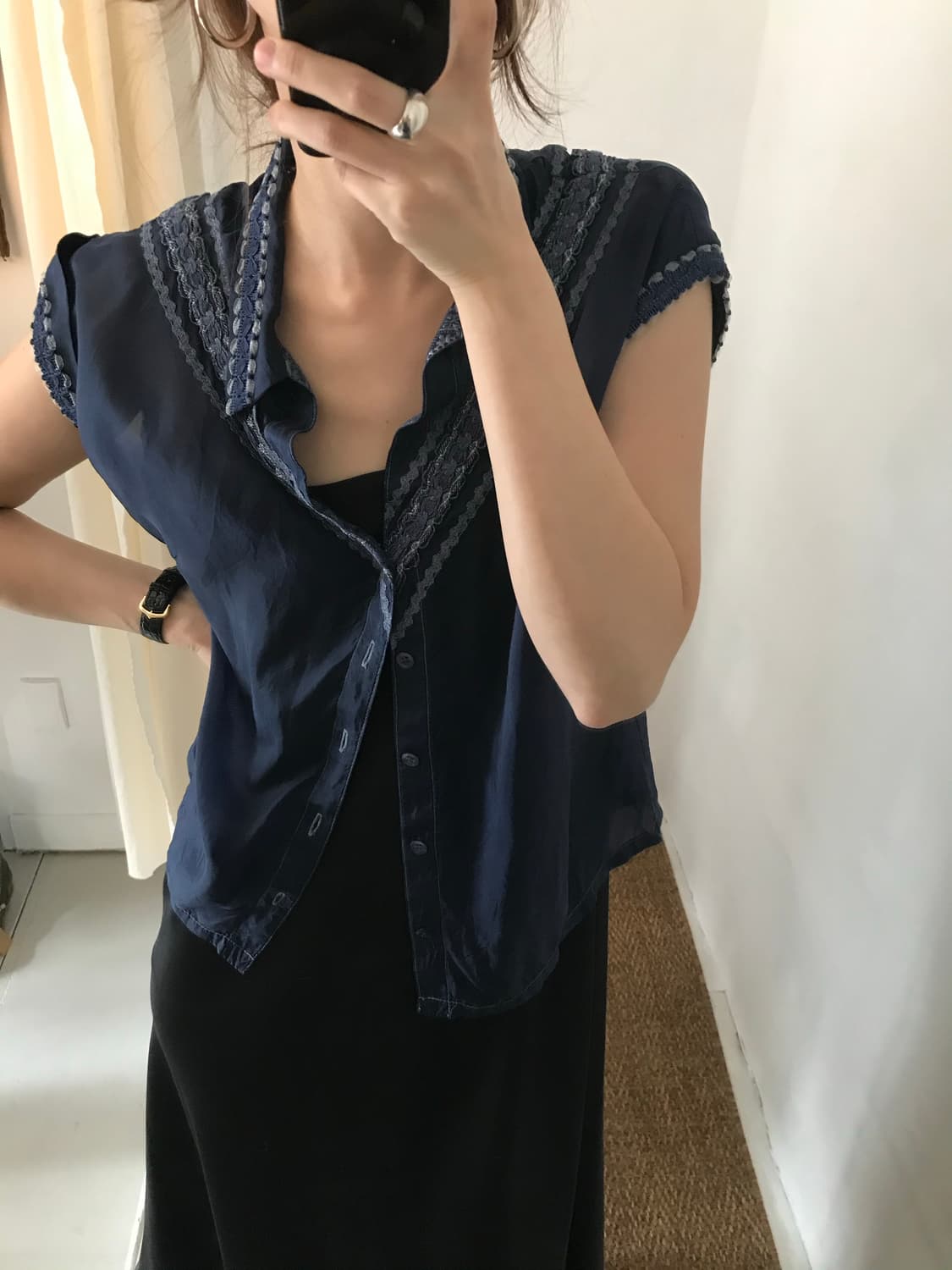 point detail shirt 상품이미지1