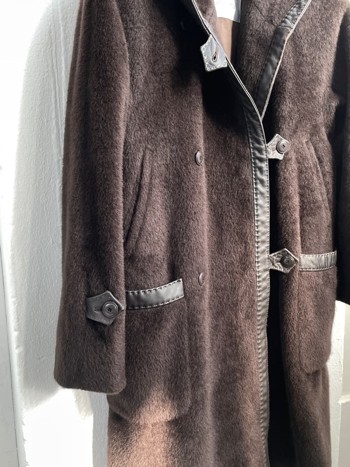 막스마라 알파카 후드 코트  상품이미지7