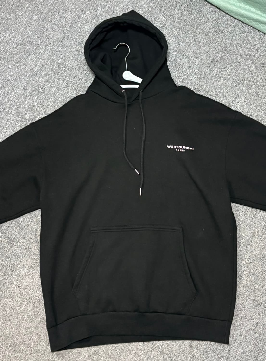 급처) 정품 우영미 플라워 후드티 실착 1회 48사이즈 상품이미지3