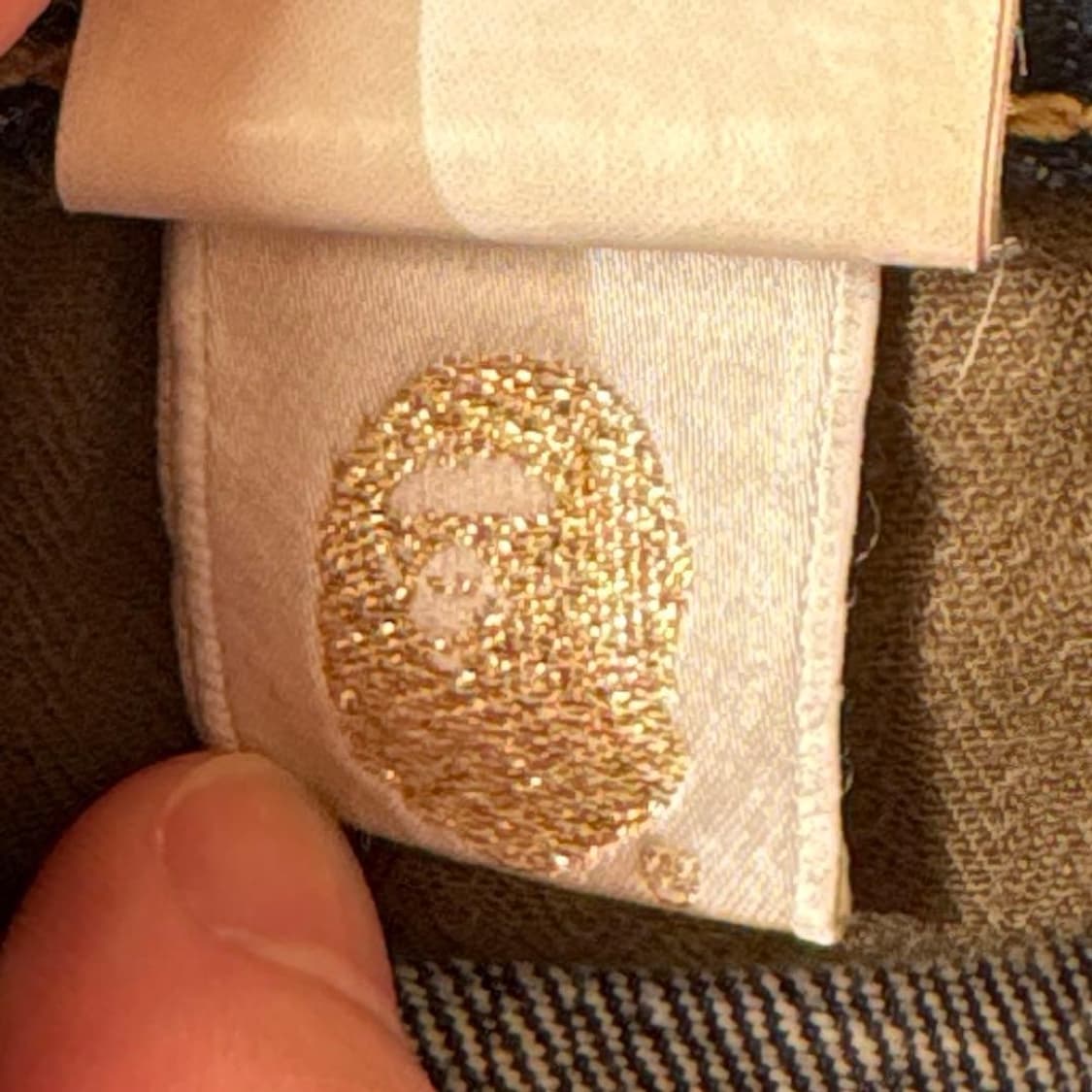 A Bathing ape 베이프 니고 셀비지 데님팬츠 상품이미지7