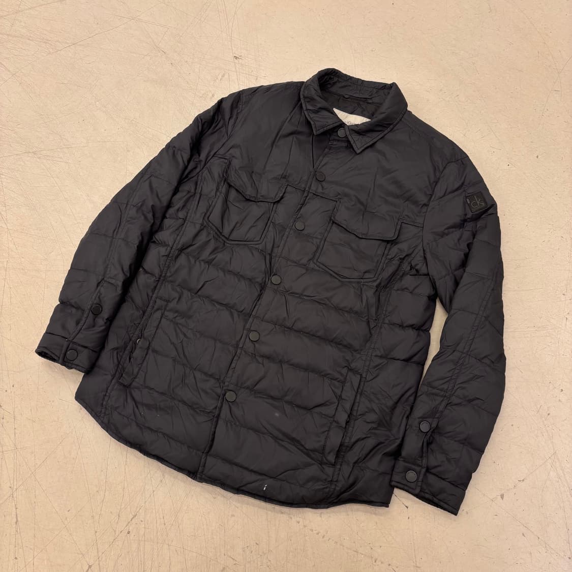 캘빈클라인 퀼팅 자켓 상품이미지1