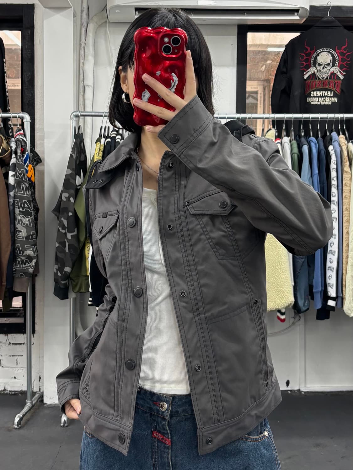 아르마니 익스체인지 코튼 후디자켓 상품이미지2