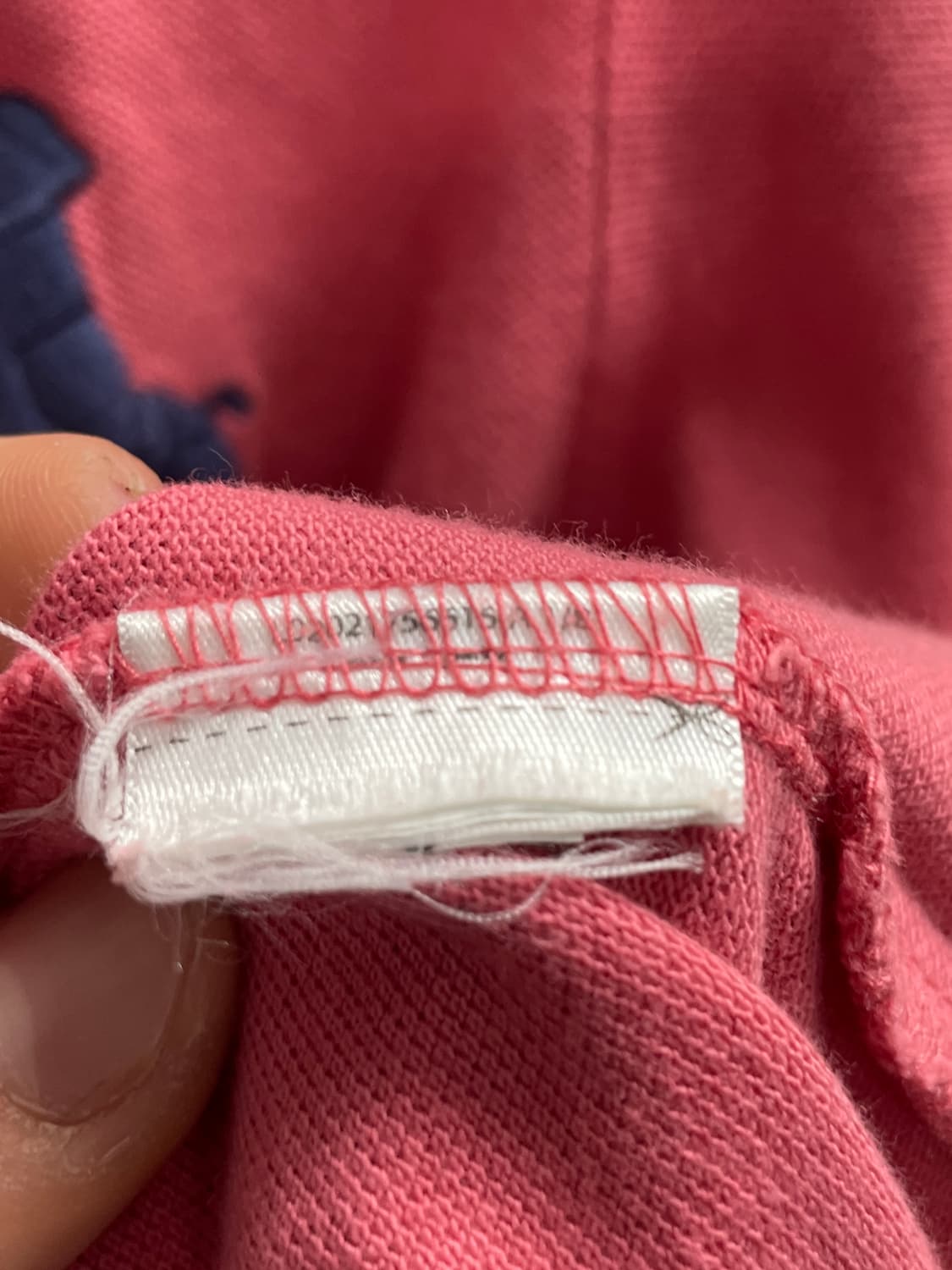 폴로 랄프로렌 빅포니 자몽 반팔 카라티 (on.246) 상품이미지5