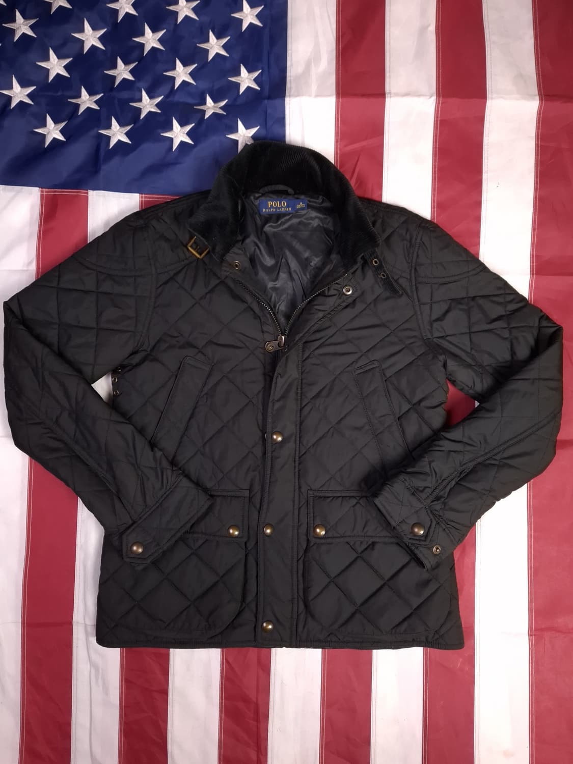 새제품급 오리지날 우먼용 랄프로렌폴로 퀼팅 자켓 상품이미지1