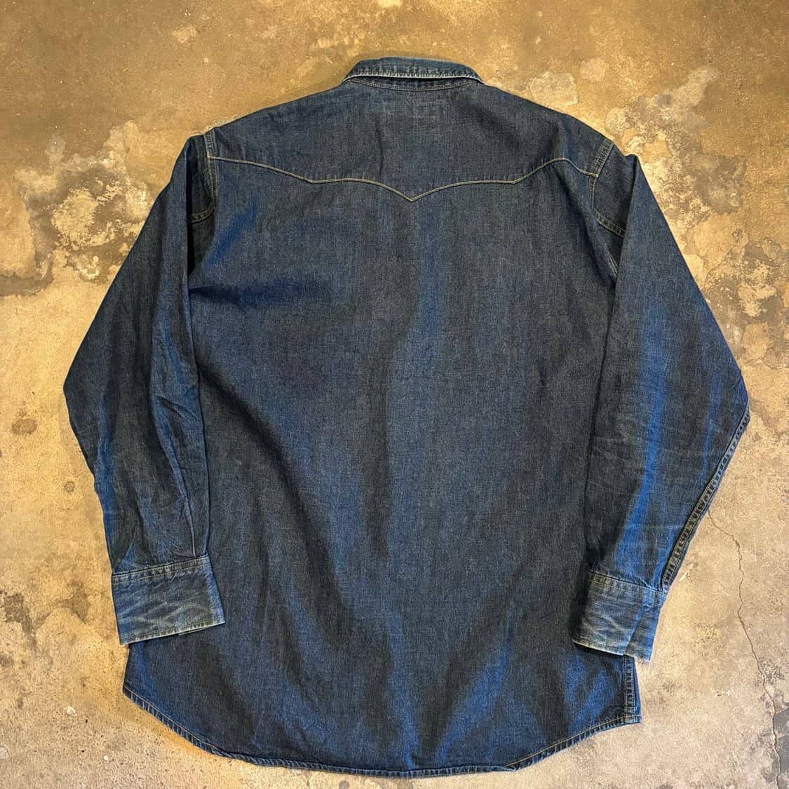 90년대 일본 리바이스 더블티스 웨스턴 셔츠 셀비지 상품이미지2
