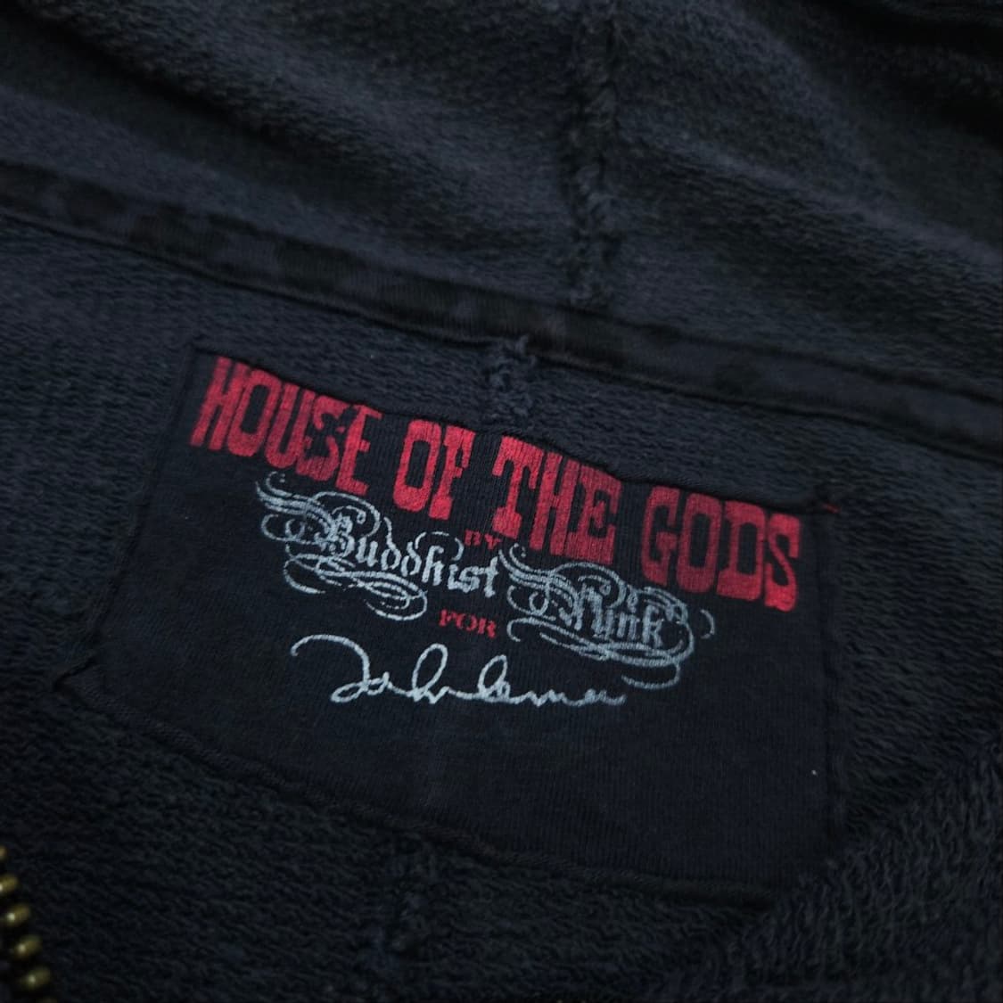 빈티지 존레논 후드 집업  상품이미지8