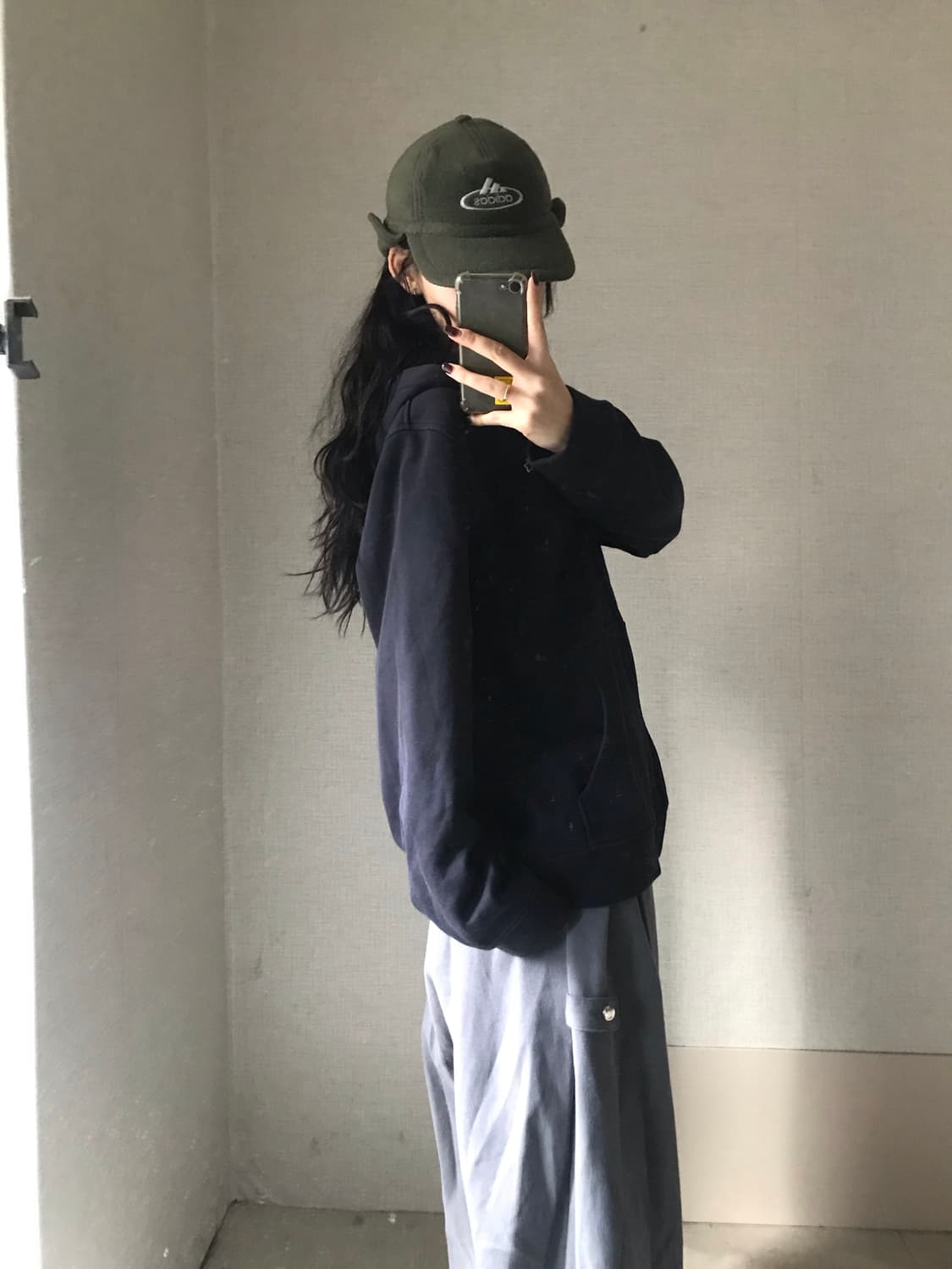 라코스테 블랙 후드집업 상품이미지5