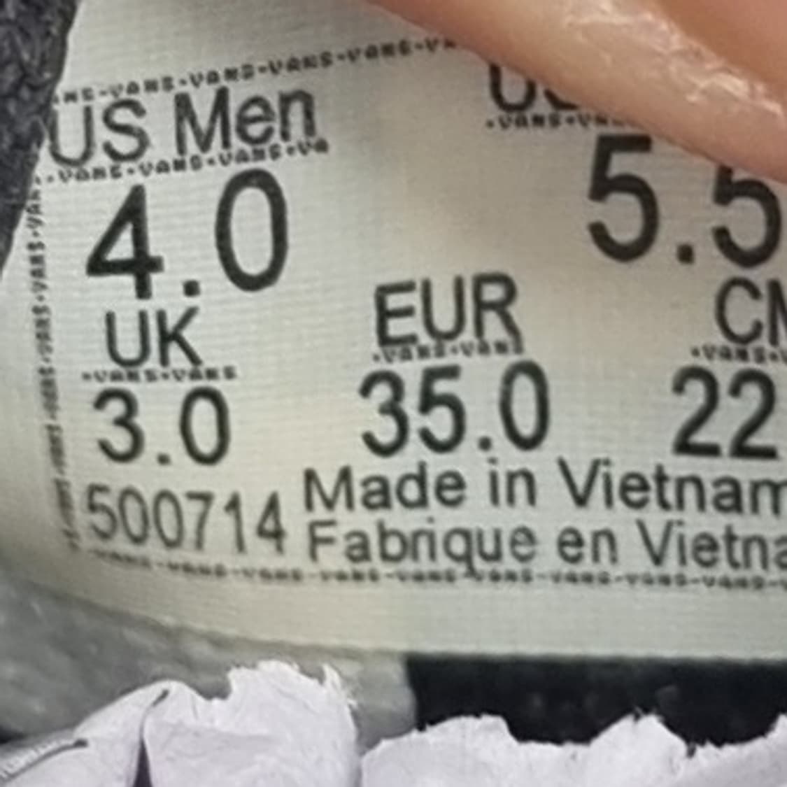 반스 어센틱 블랙 스니커즈220 상품이미지6