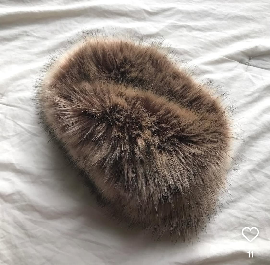 Toyosat 도요샛 빈티지 브라운 퍼 햇 상품이미지1