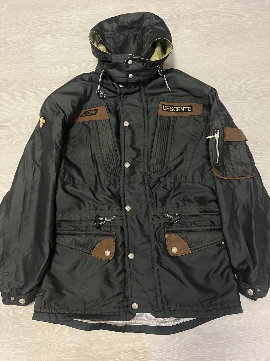 데상트 빈티지 스키점퍼 XL 상품이미지1