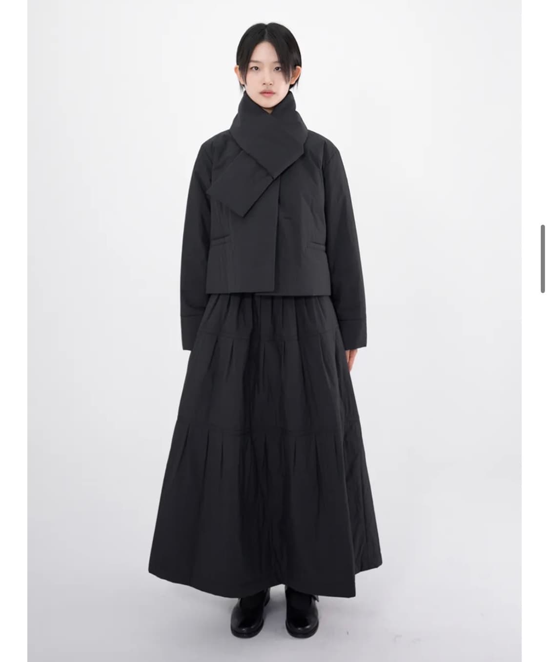 유노이아 버튼 패딩 자켓 상품이미지2