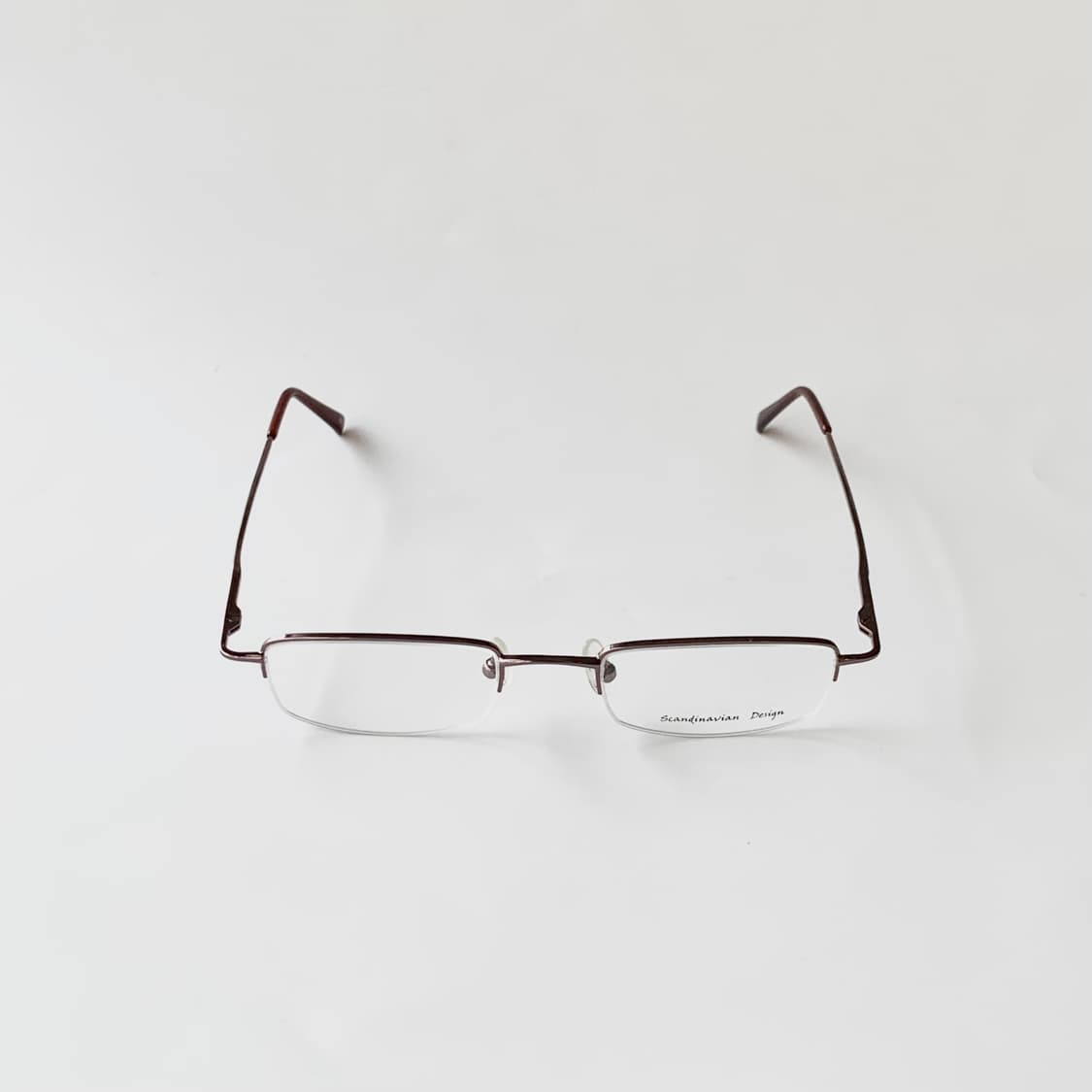 887 로즈골드 데드스탁 빈티지안경 반무테 초경량 미니멀 클래식 픽키 상품이미지2