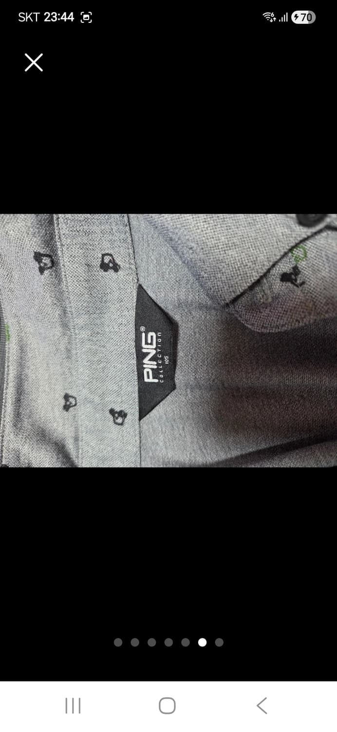 PING 남성 긴팔 골프 티셔츠 105 상품이미지6