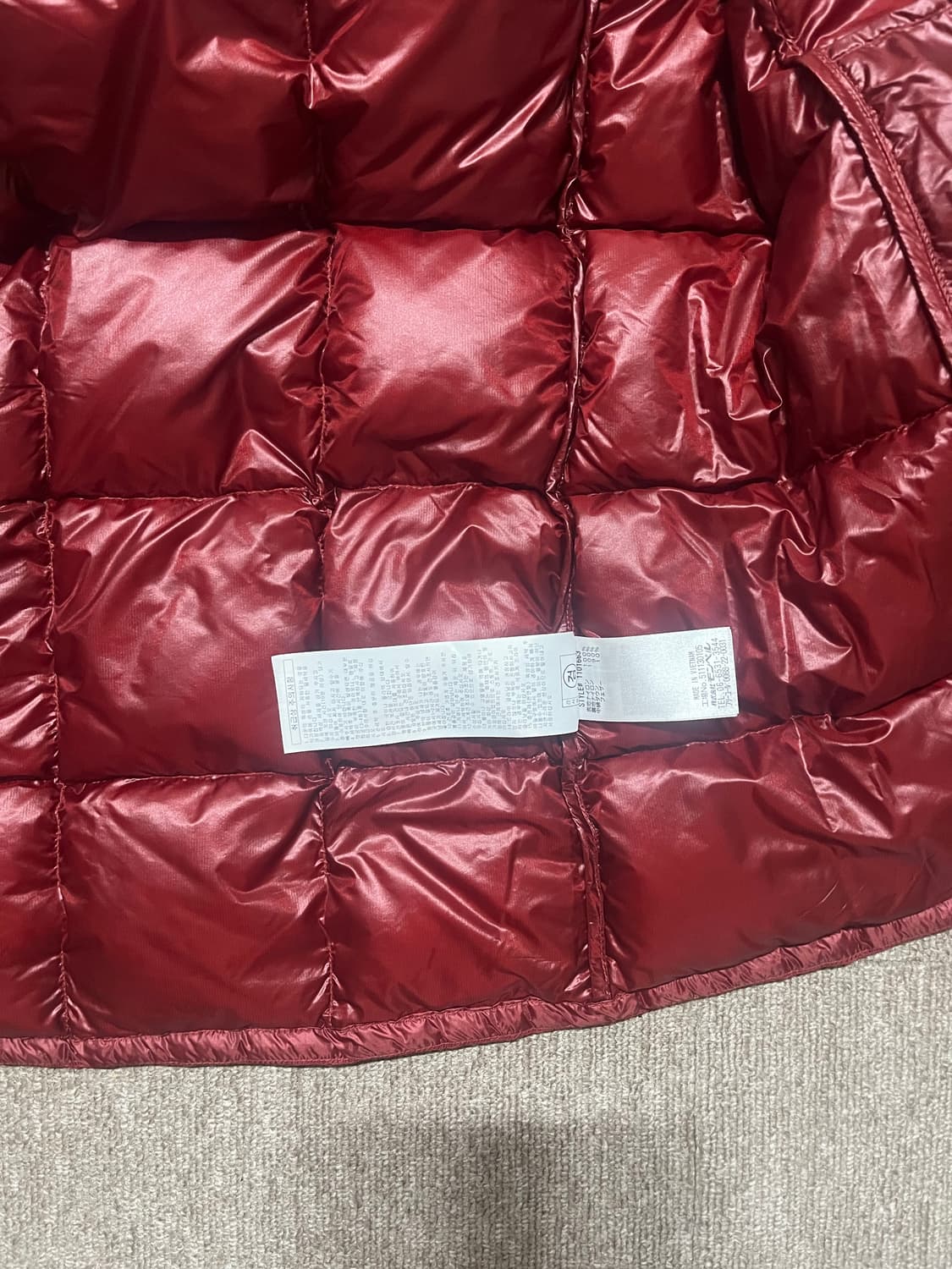 몽벨 슈페리얼 다운 베스트 xl 상품이미지5