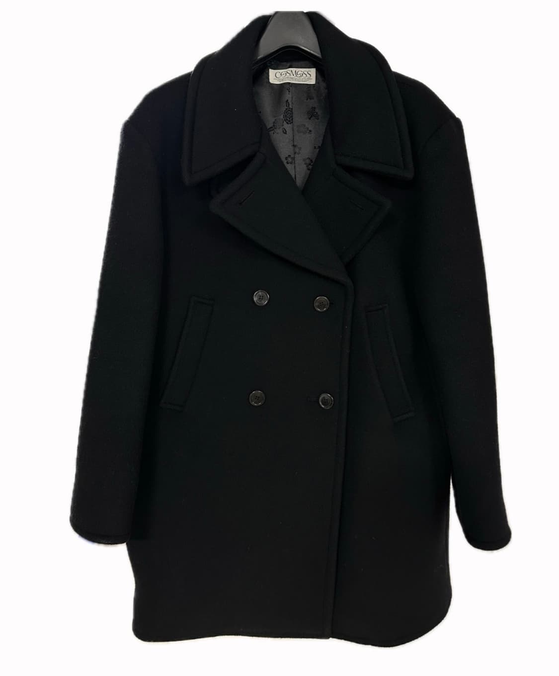 코스모스 하이넥 피코트 상품이미지1