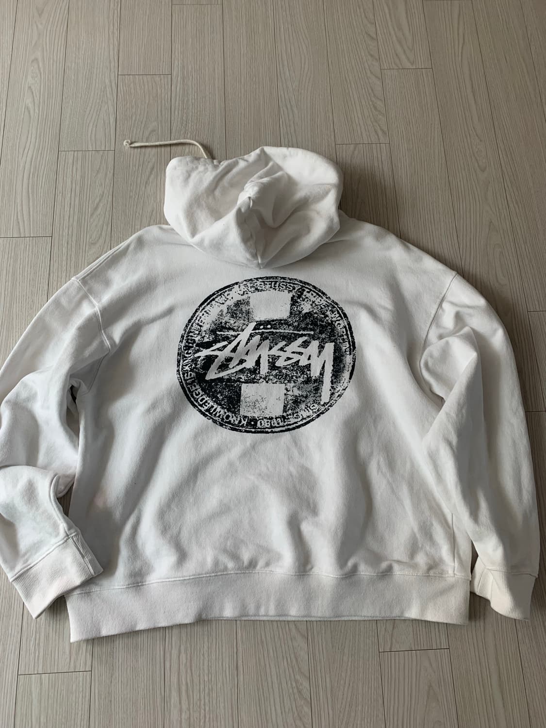 스투시 도트 스탬프 후드티 M 상품이미지5