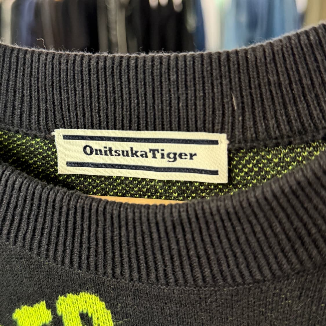 [M] 오니츠카타이거 레터링 니트 상품이미지4