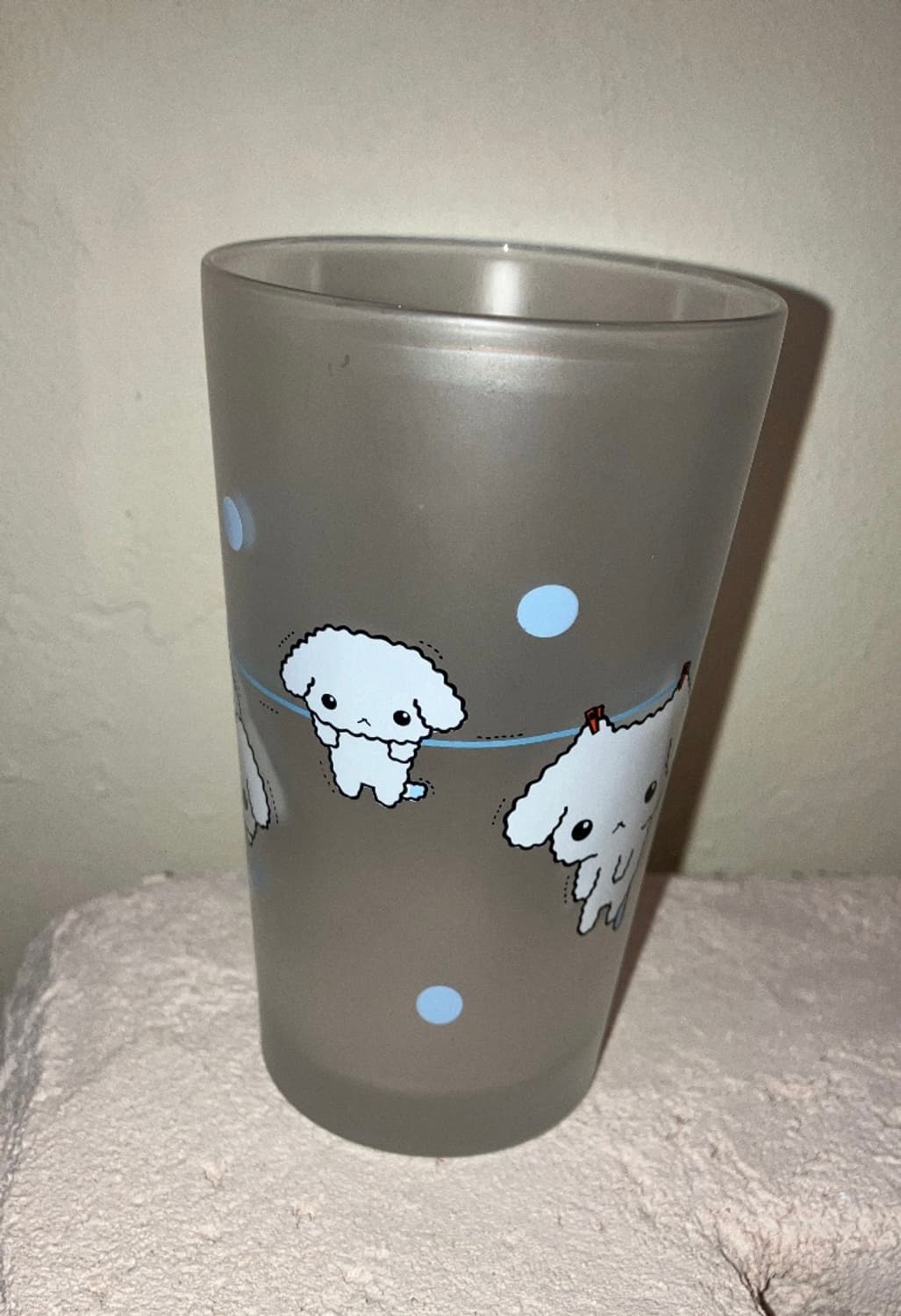 고전 부르부르도그 유리컵 상품이미지4