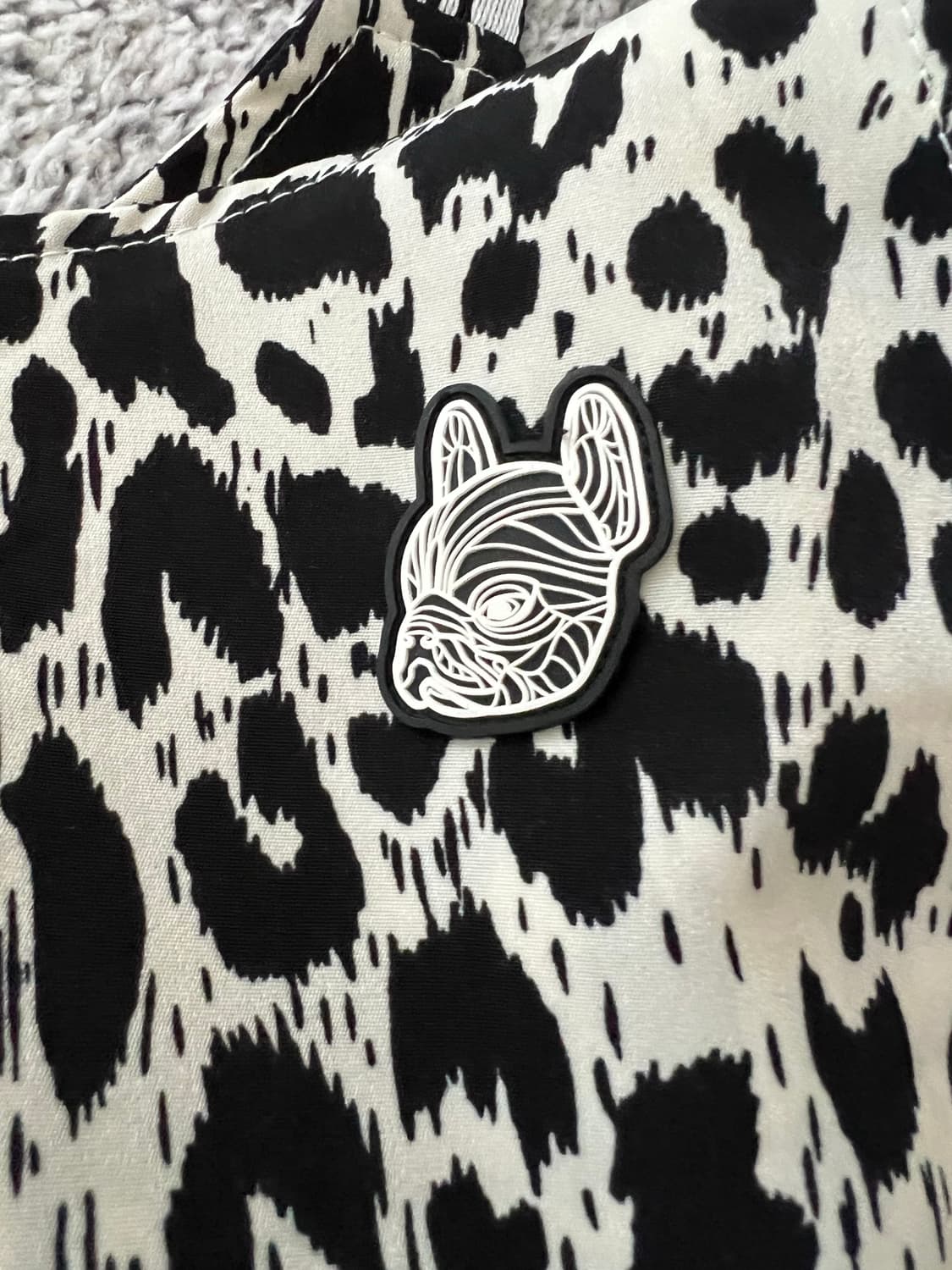 라이프워크 레오파드 패턴 뷔스티에 원피스 상품이미지7