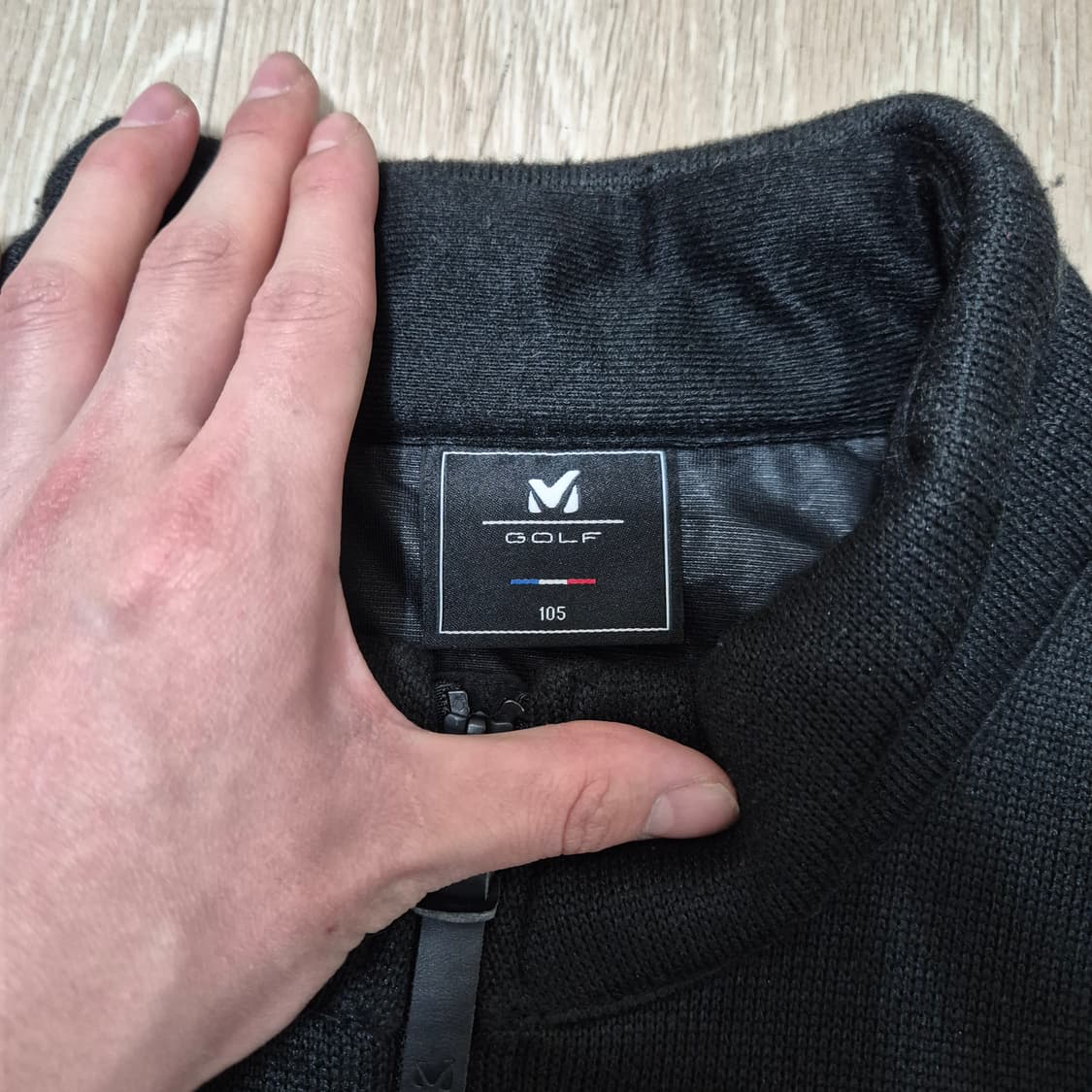 밀레 골프 방풍 플리스 후리스 집업자켓 XL(105) 상품이미지6