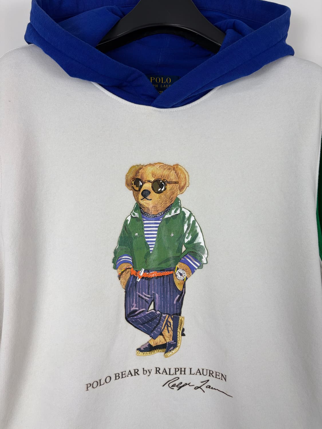 a206) 폴로랄프로렌 테디베어 컬러블록 후드티 상품이미지3
