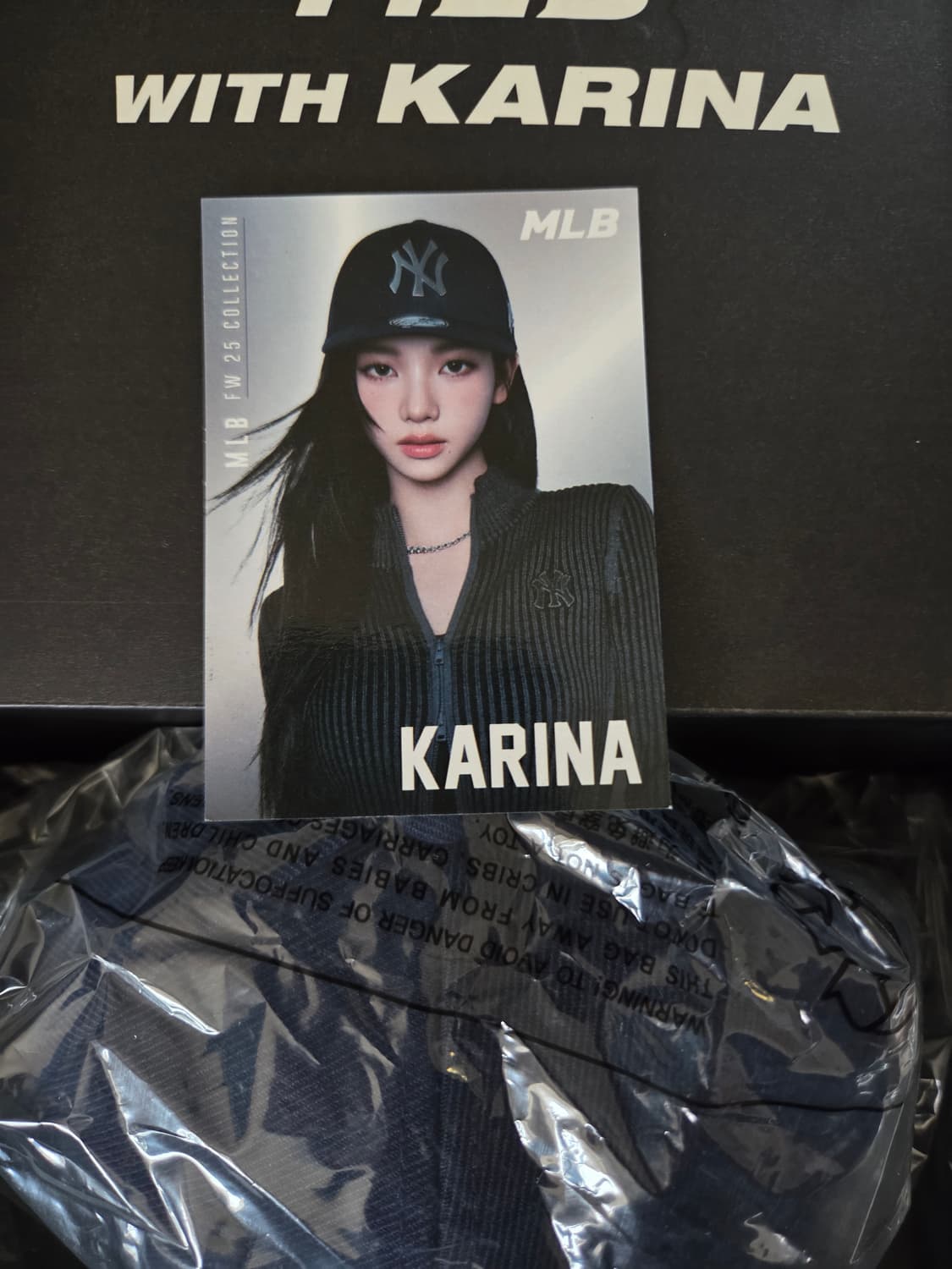 MLB 카리나 익스클루시브 스트럭쳐 볼캡 뉴욕 양키스 네이비 상품이미지2