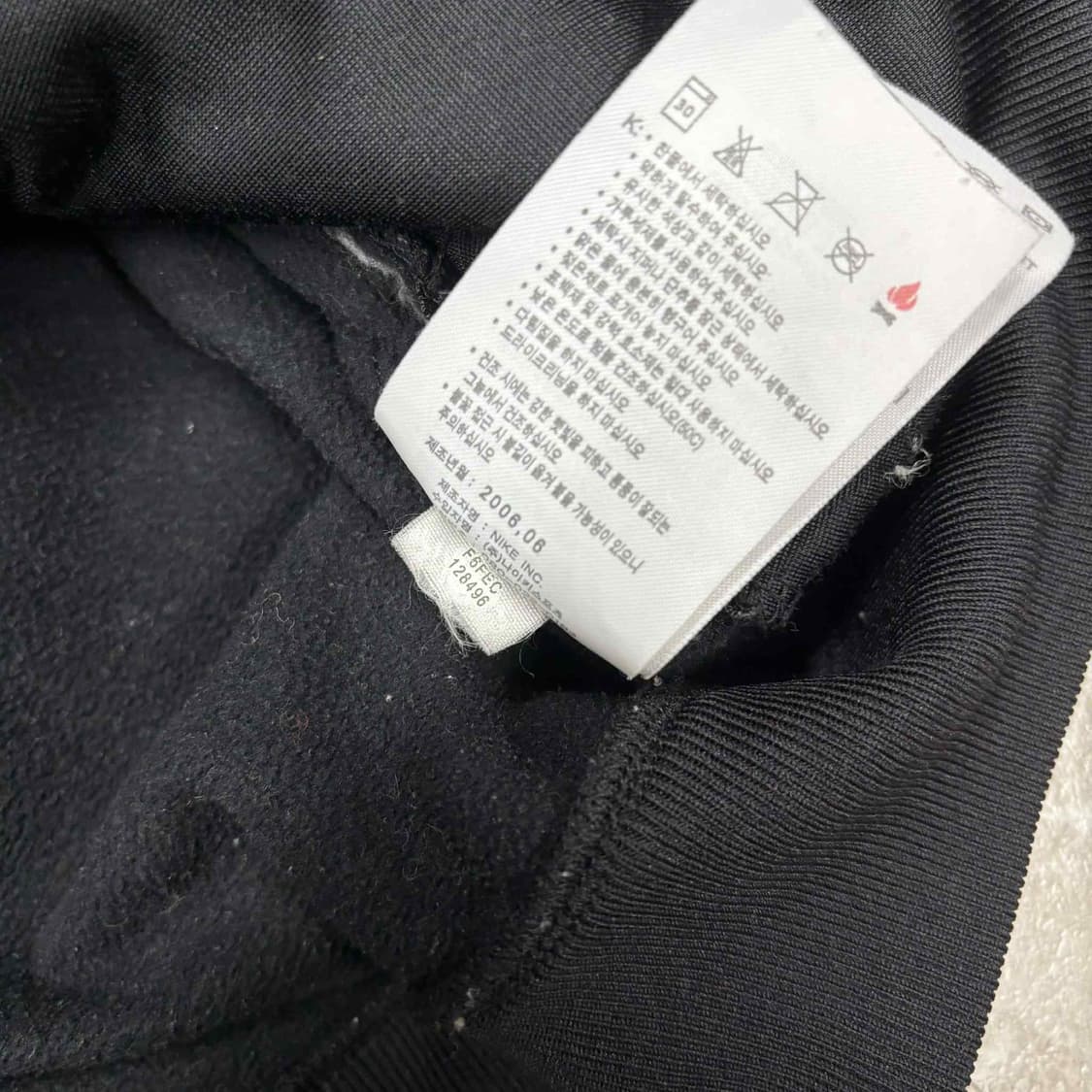 나이키 00s 써마핏 acg 올드스쿨 블랙 트랙탑 희귀져지(L) 상품이미지6