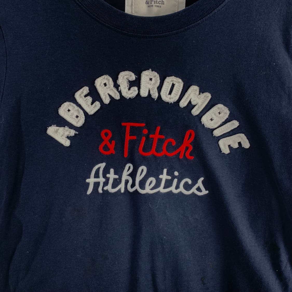 아베크롬비 y2k 와투케 네이비 롱슬리브 긴팔티 상품이미지3