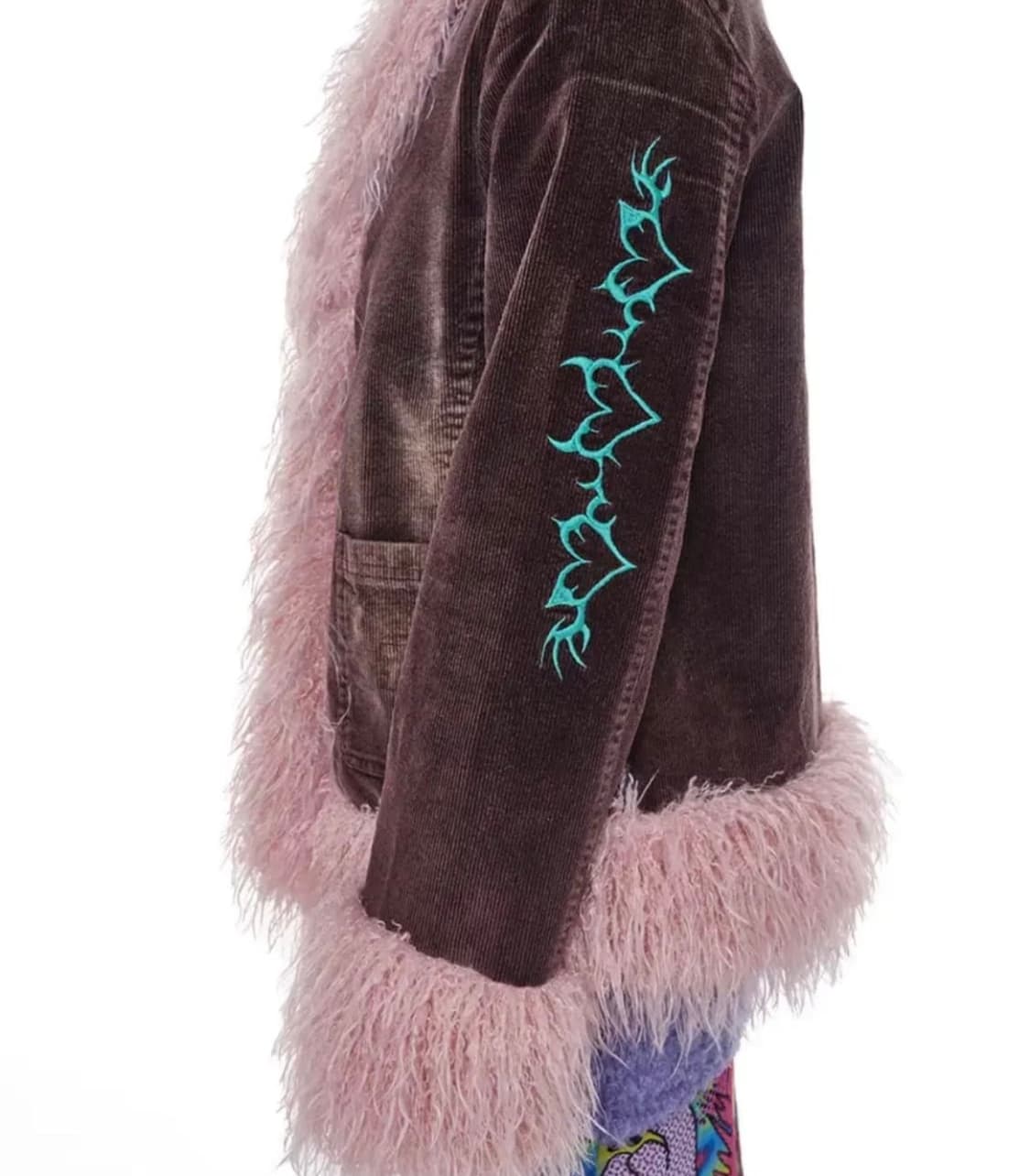 youthbath 유쓰배쓰 플러피 워시드 자켓 브라운 상품이미지3