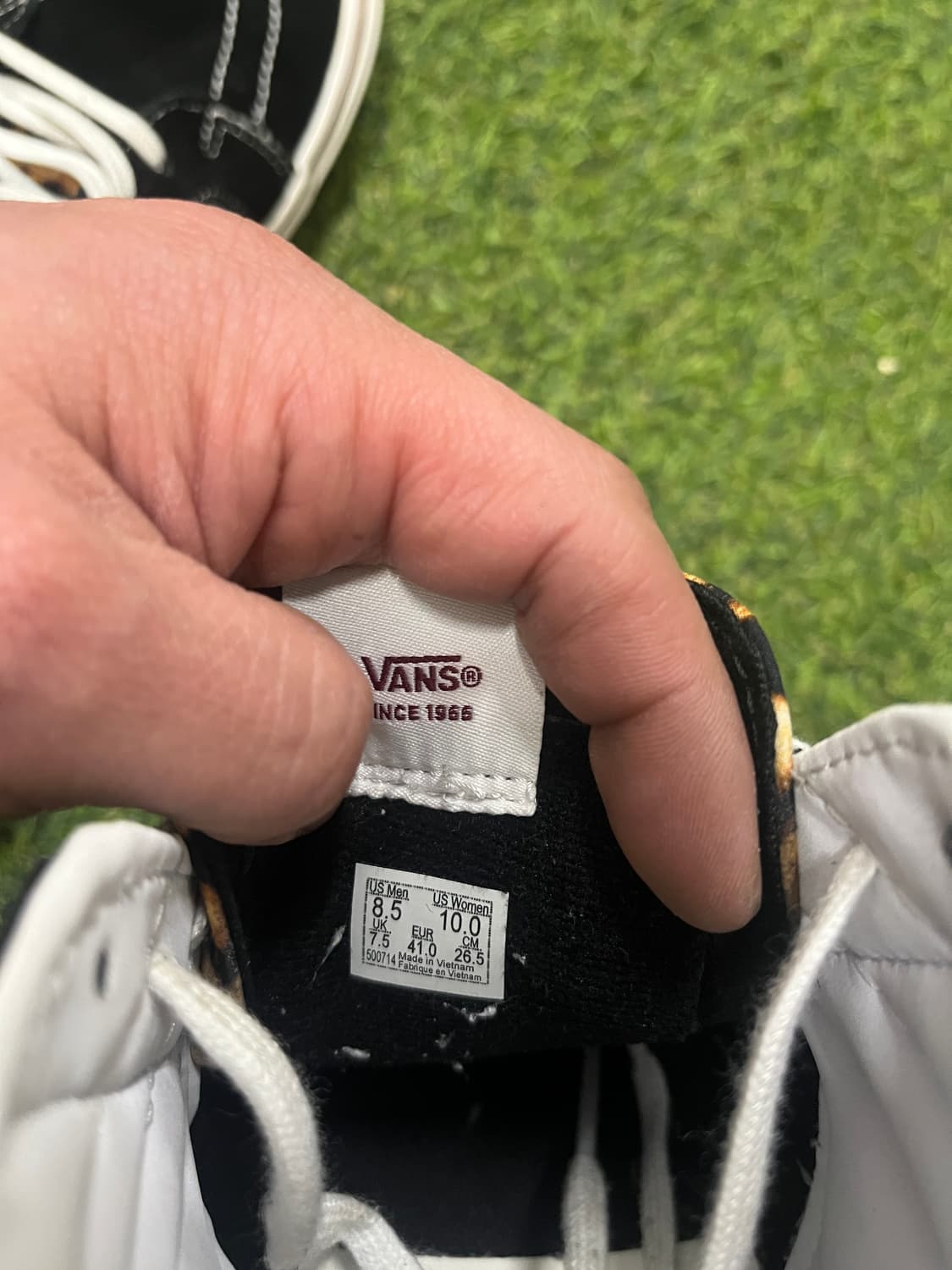 반스 스케이트 하이 38DX 퀼티드 믹스 265 상품이미지6