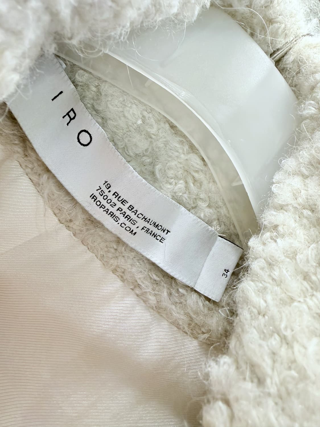 IRO 이로 elona 부클 코트 상품이미지3