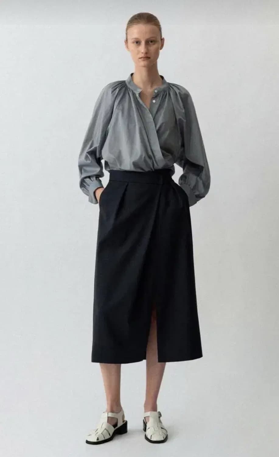 lfm 엘에프엠 핀턱 스커트  상품이미지1